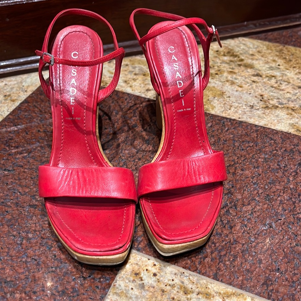 Casadei size 38 sandals